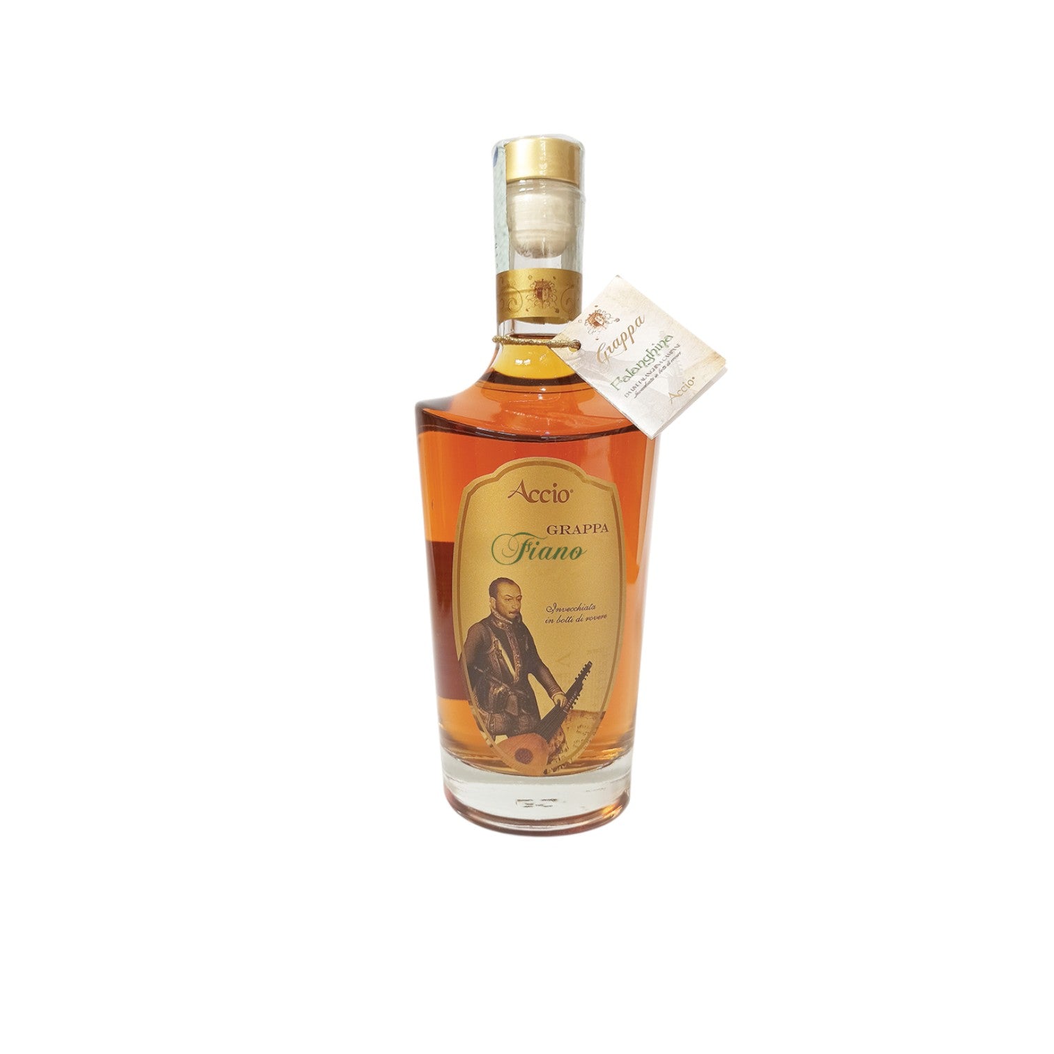 Grappa Fiano 70 cl in botti di rovere
