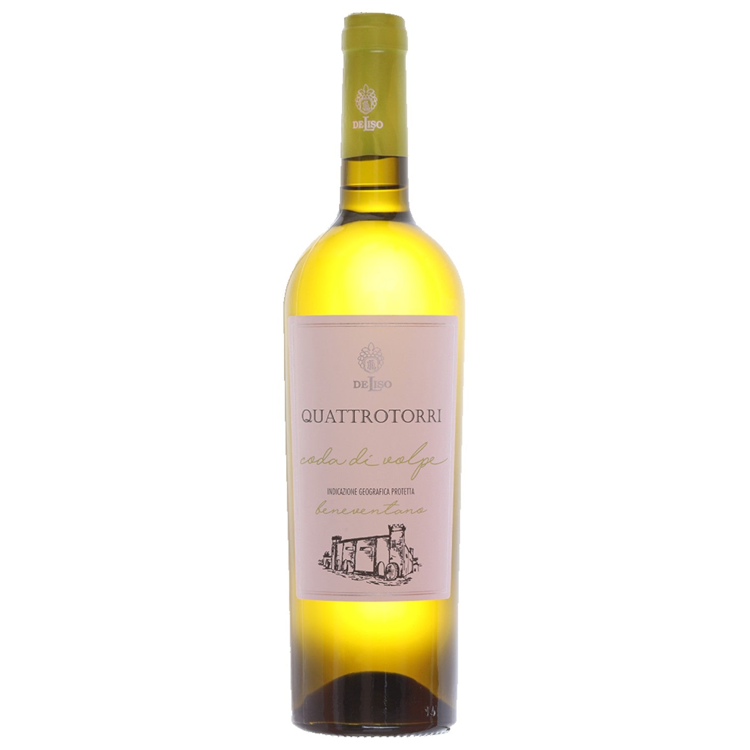 Coda di volpe igp: vino giallo paglierino