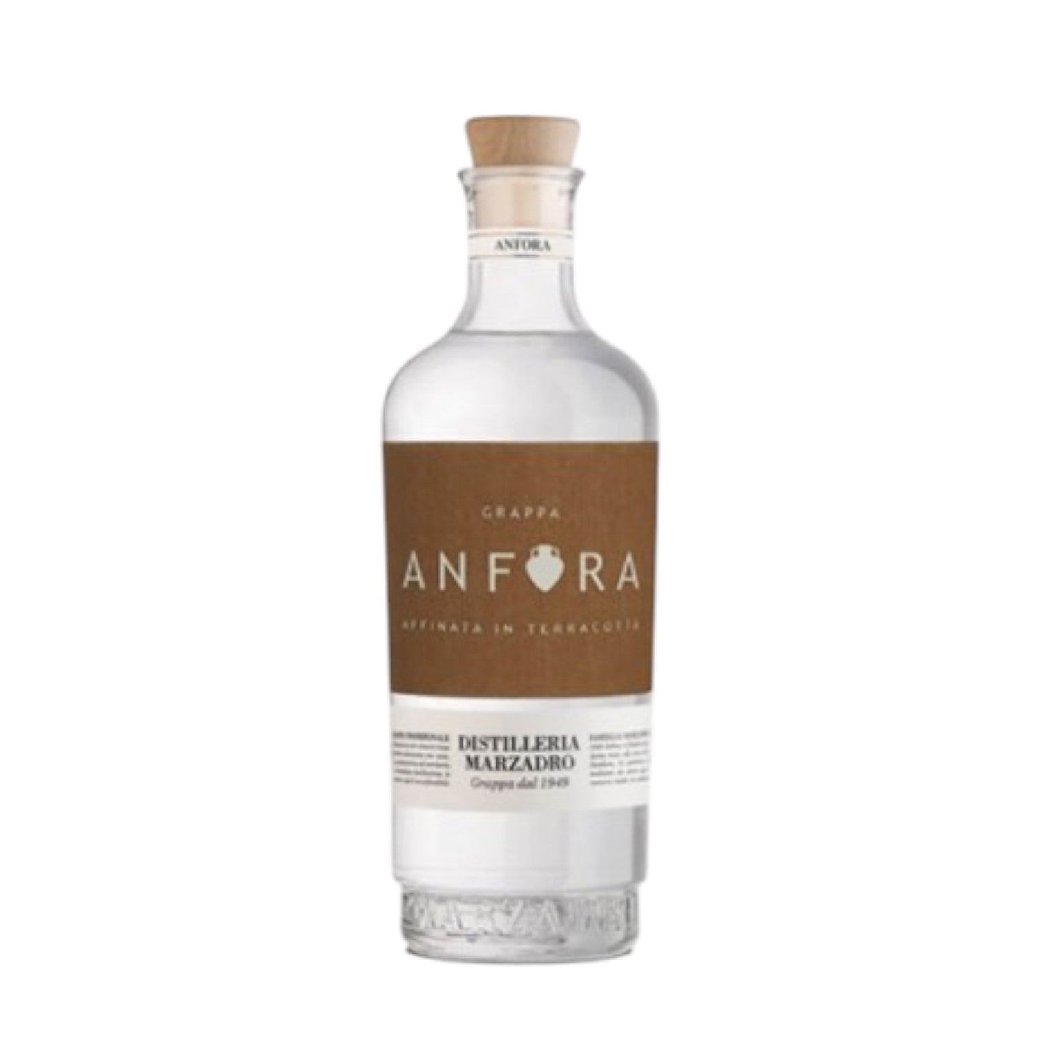 Grappa anfora: morbidezza e aroma avvolgente